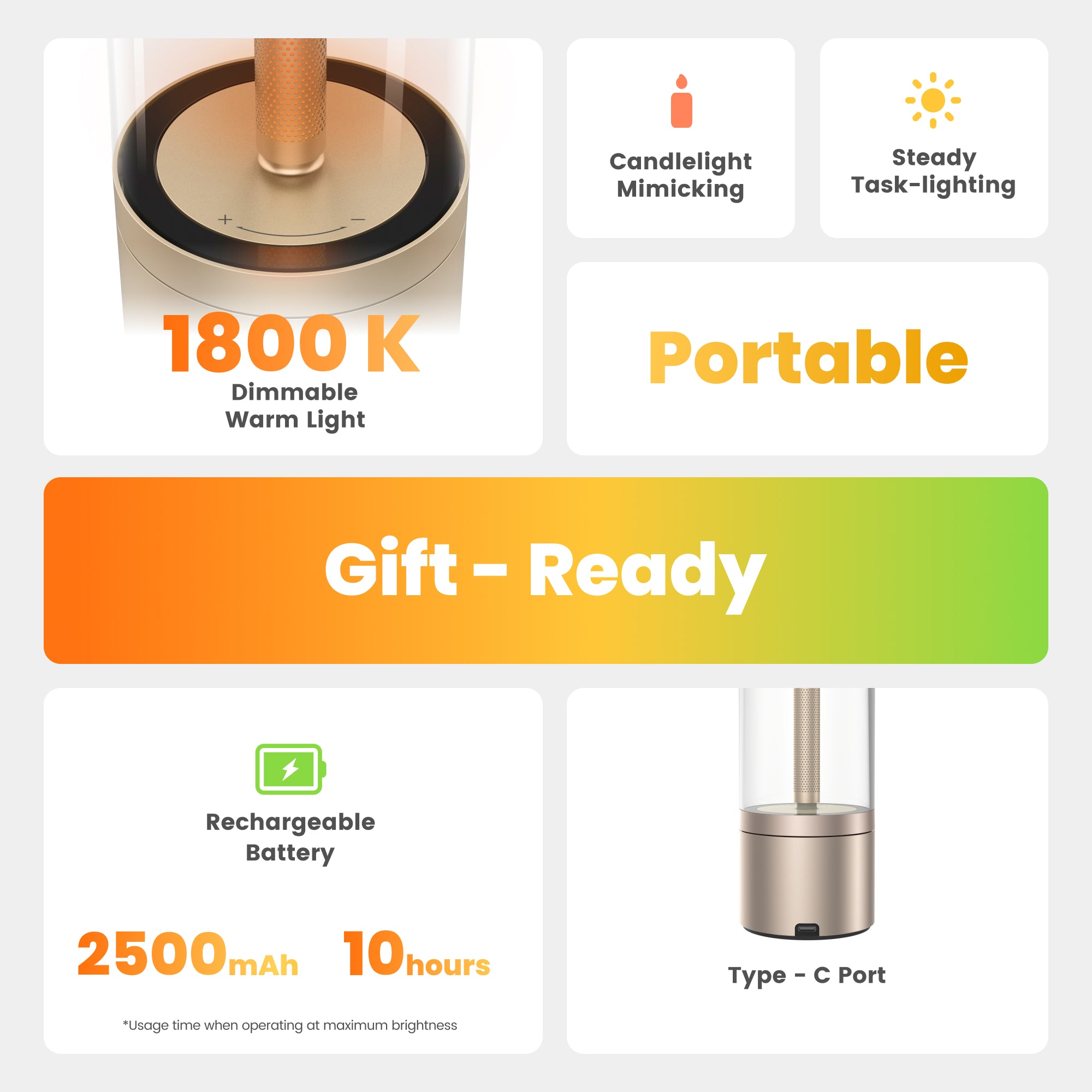 Candela Lamp