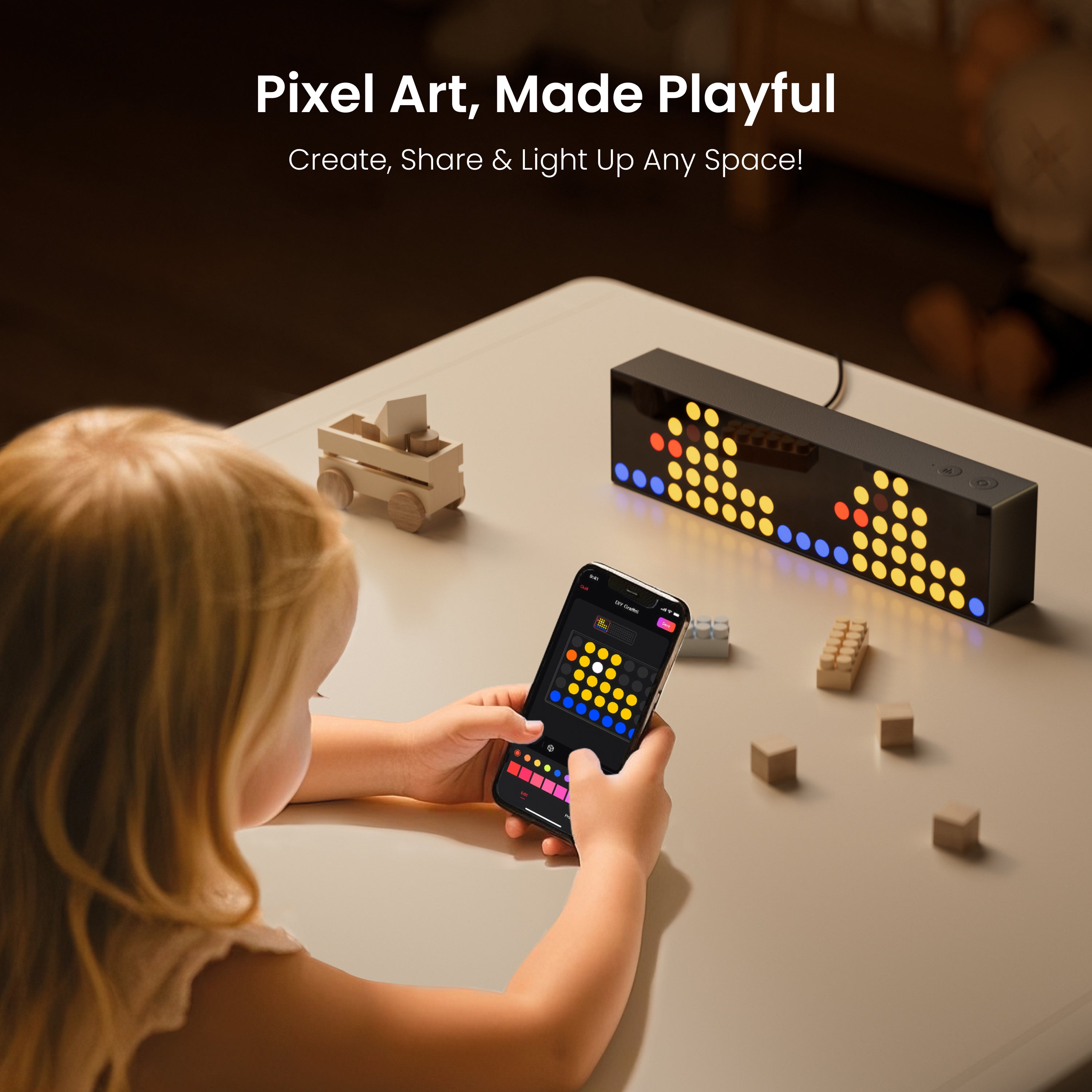Smart Lamp Cube Lite | Seamless Design