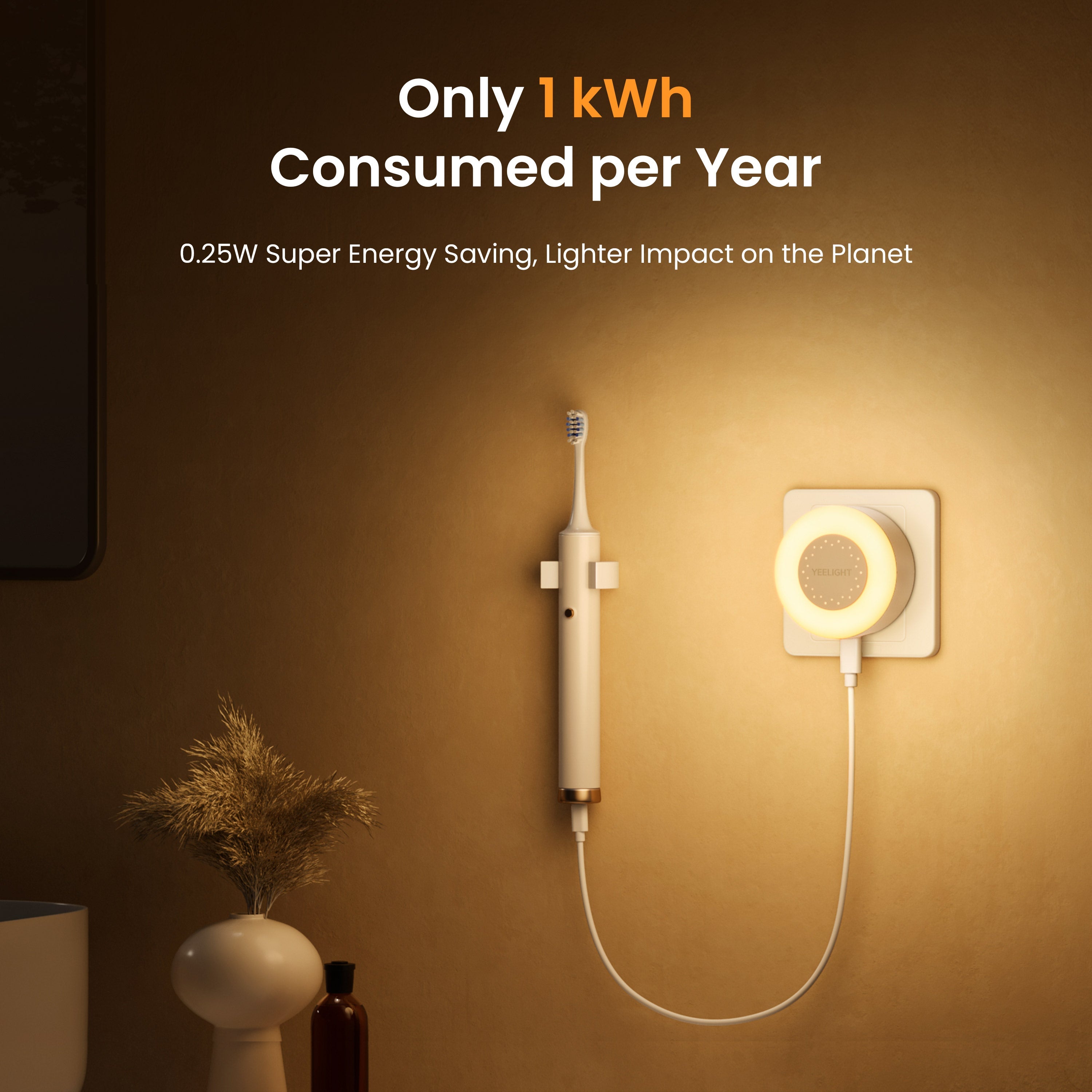 2-in-1 Lighting & Charging Sensor Nightlight