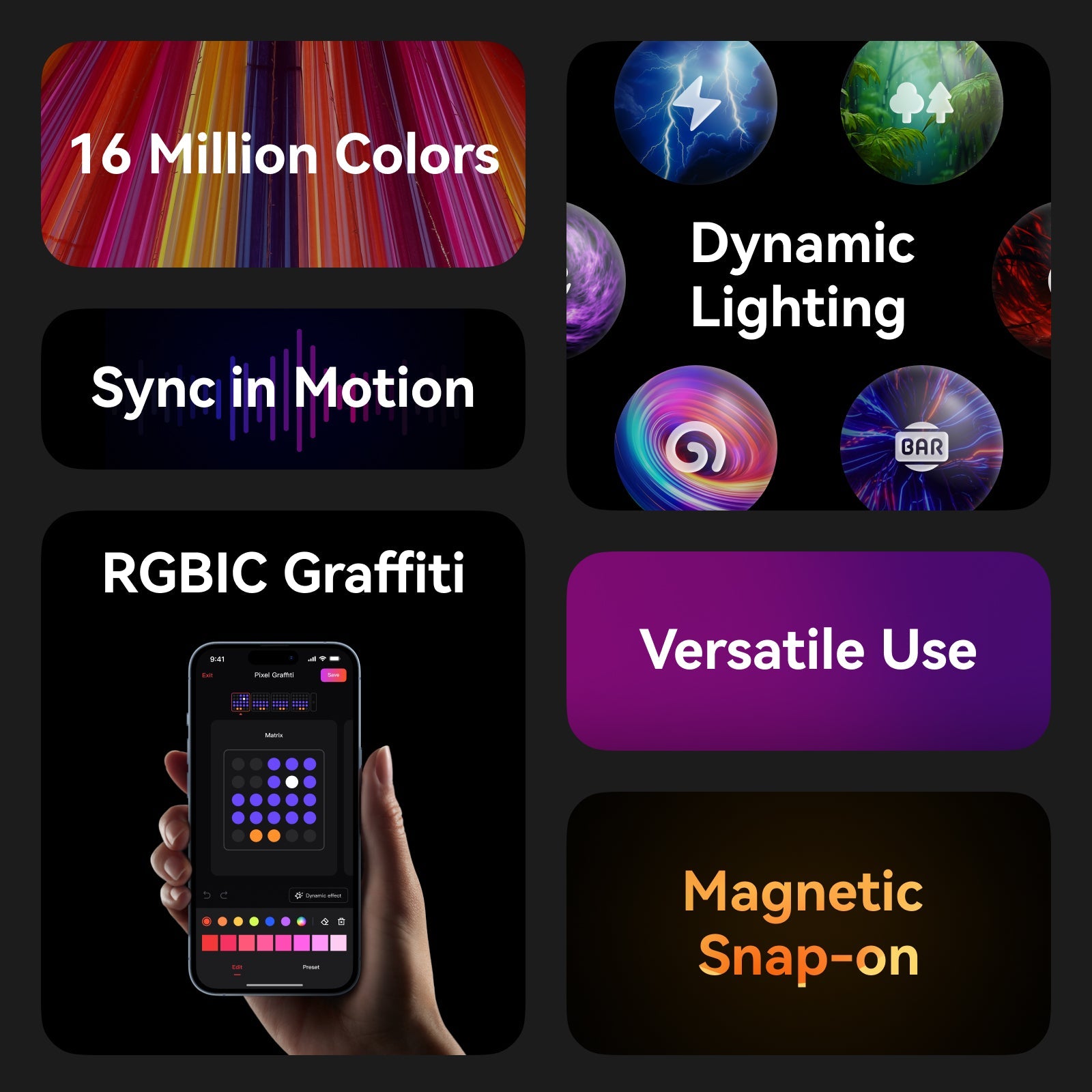 Cube 4-Matrix Pack