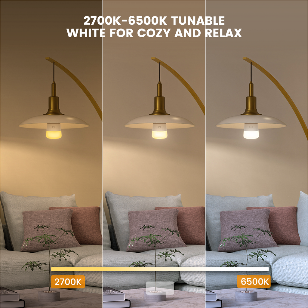 Smart Dimmable Bulb W3- 4pack