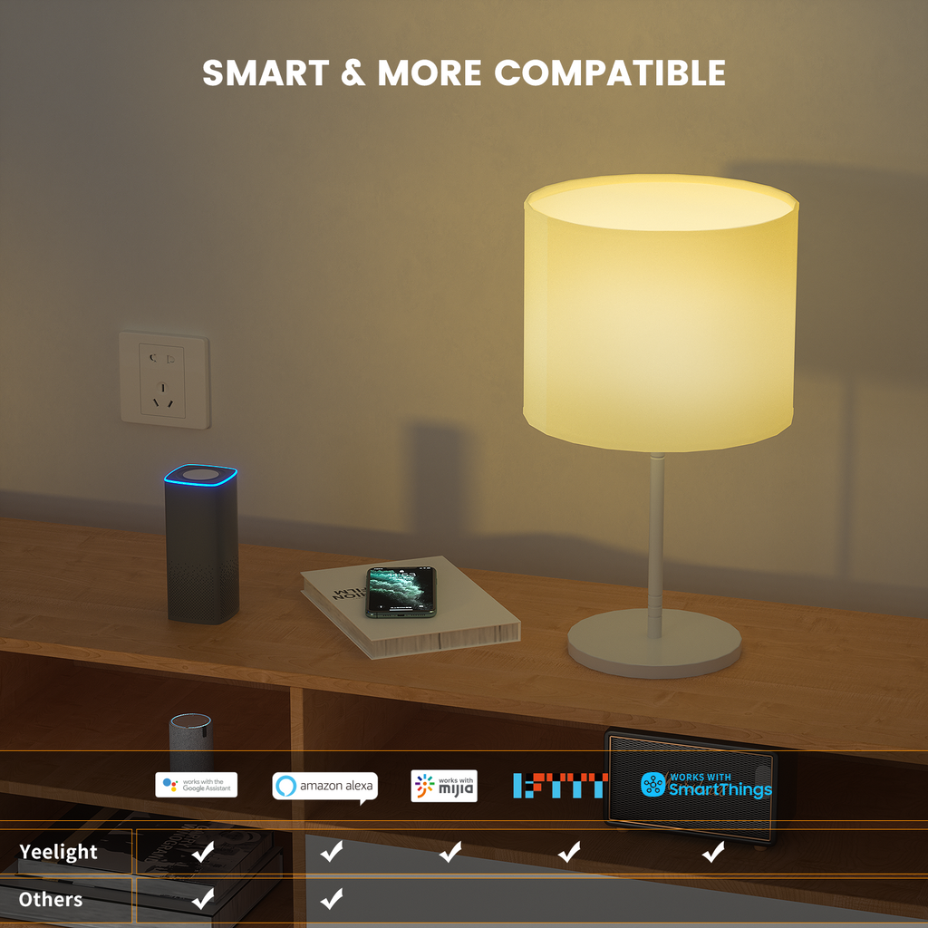 Smart Dimmable Bulb W3- 4pack